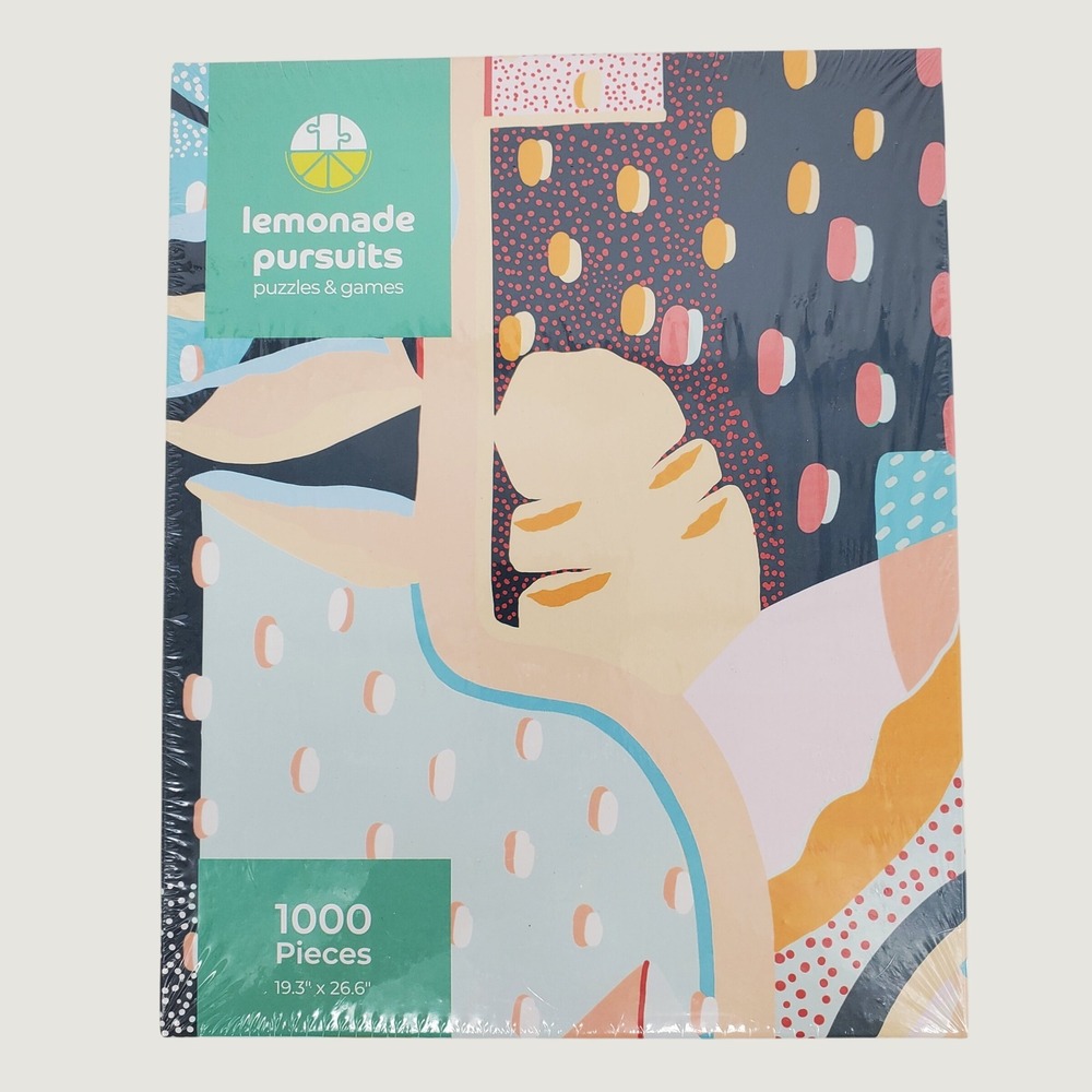 Lemonade Pursuits Four Ferns 1000 Piece Jigsaw Puzzle Juliana Lupaccino New